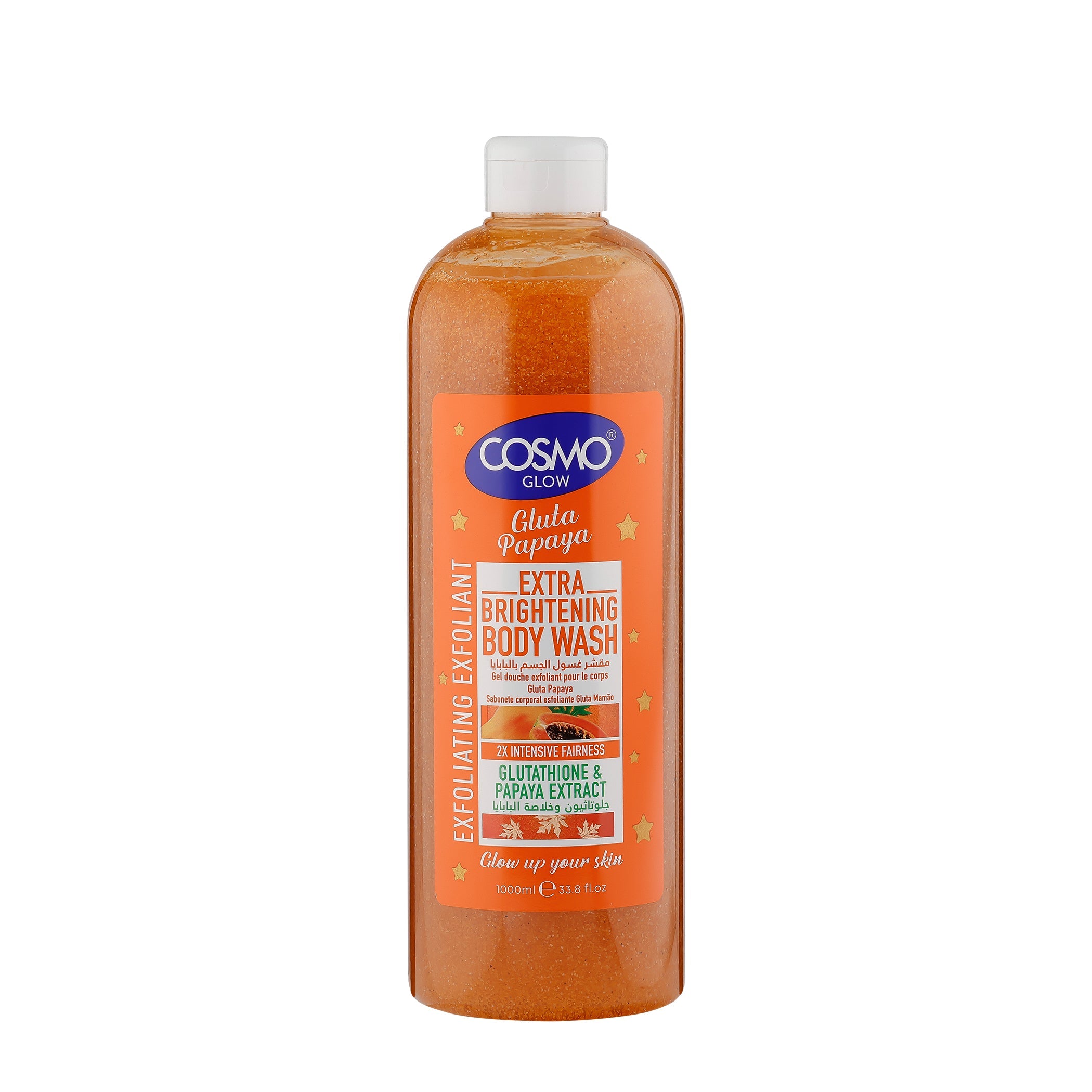 Cosmo Glow Extra Brightening Exfoliating Body Wash